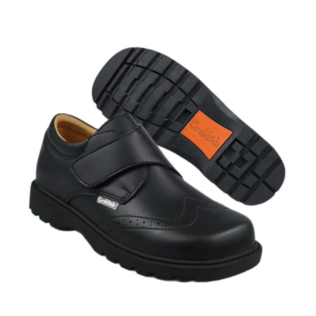 Crabkids boys school shoe