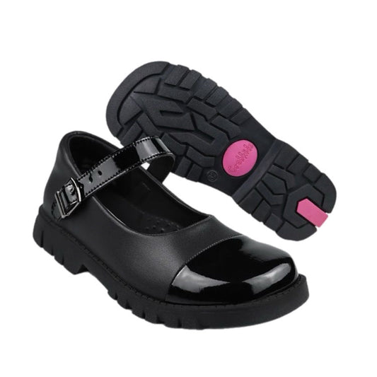 Crabkids girls school shoe