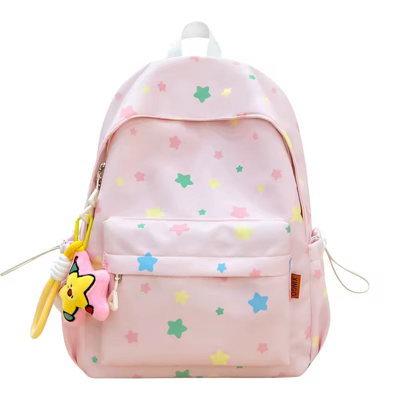 Light Weight Waterproof Oxford School Backpack for Girls