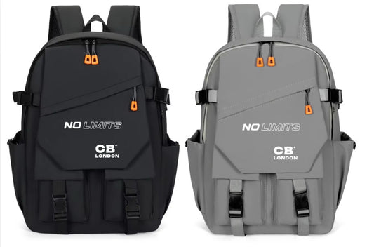 Unisex Waterproof PU Leather Backpack – Lightweight