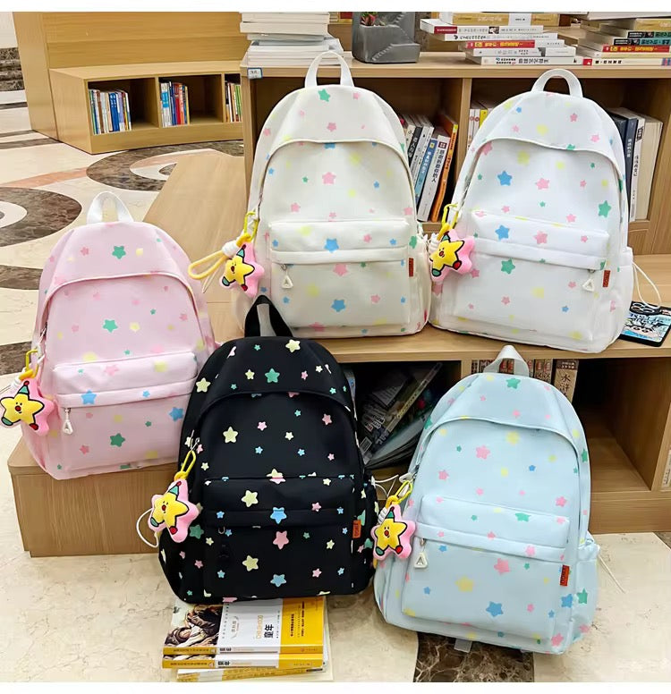 Light Weight Waterproof Oxford School Backpack for Girls