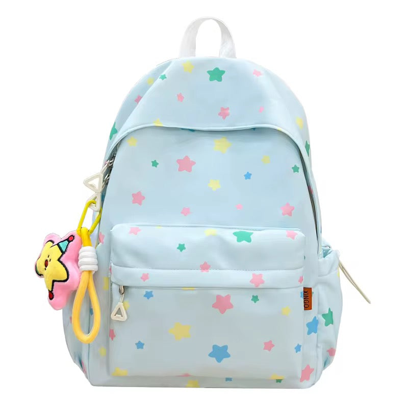 Light Weight Waterproof Oxford School Backpack for Girls