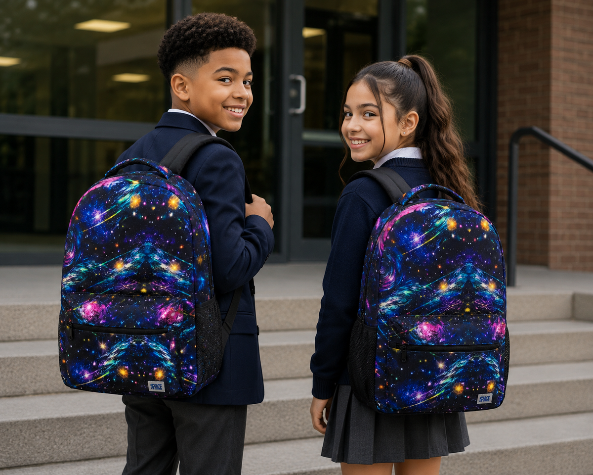 Galaxy Explorer School Bag