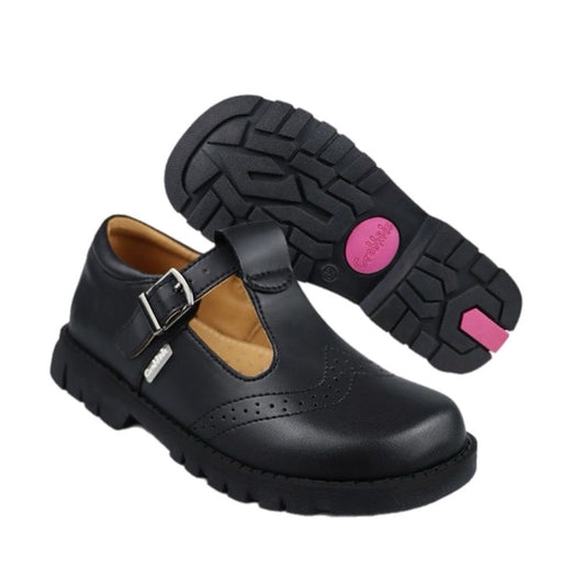 Crabkids girls school shoe